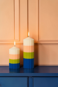 Layered Pillar Candle - ABEL