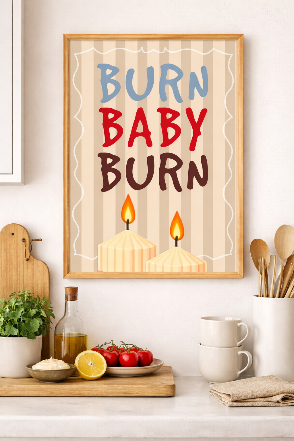 PRINT: Burn Baby Burn