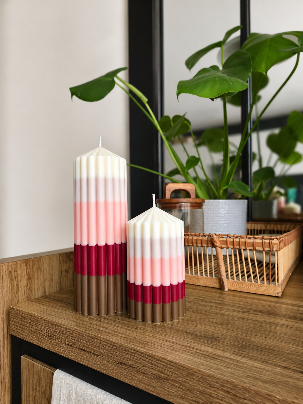 Layered Pillar Candle - Limited Edition MAY