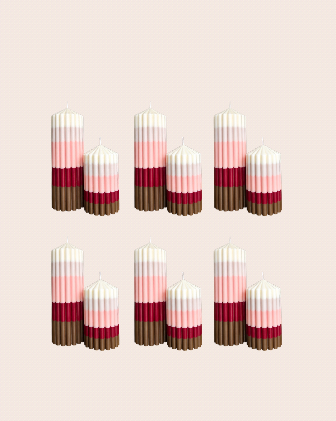 Layered Pillar Candle - Limited Edition MAY
