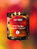 Large Scented Candle - Pistachio, Almond & Coconut