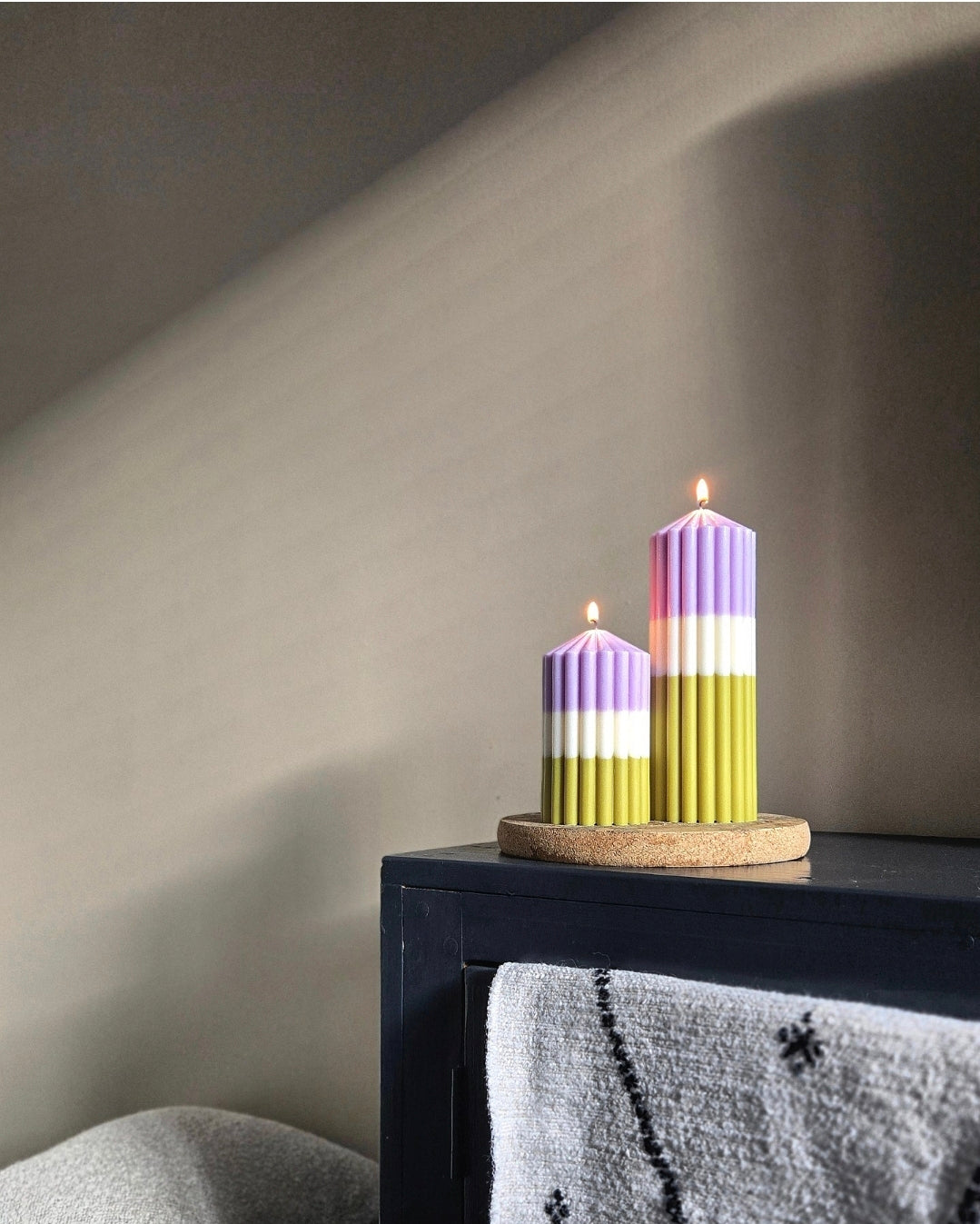 Pillar Candle - OLIVE