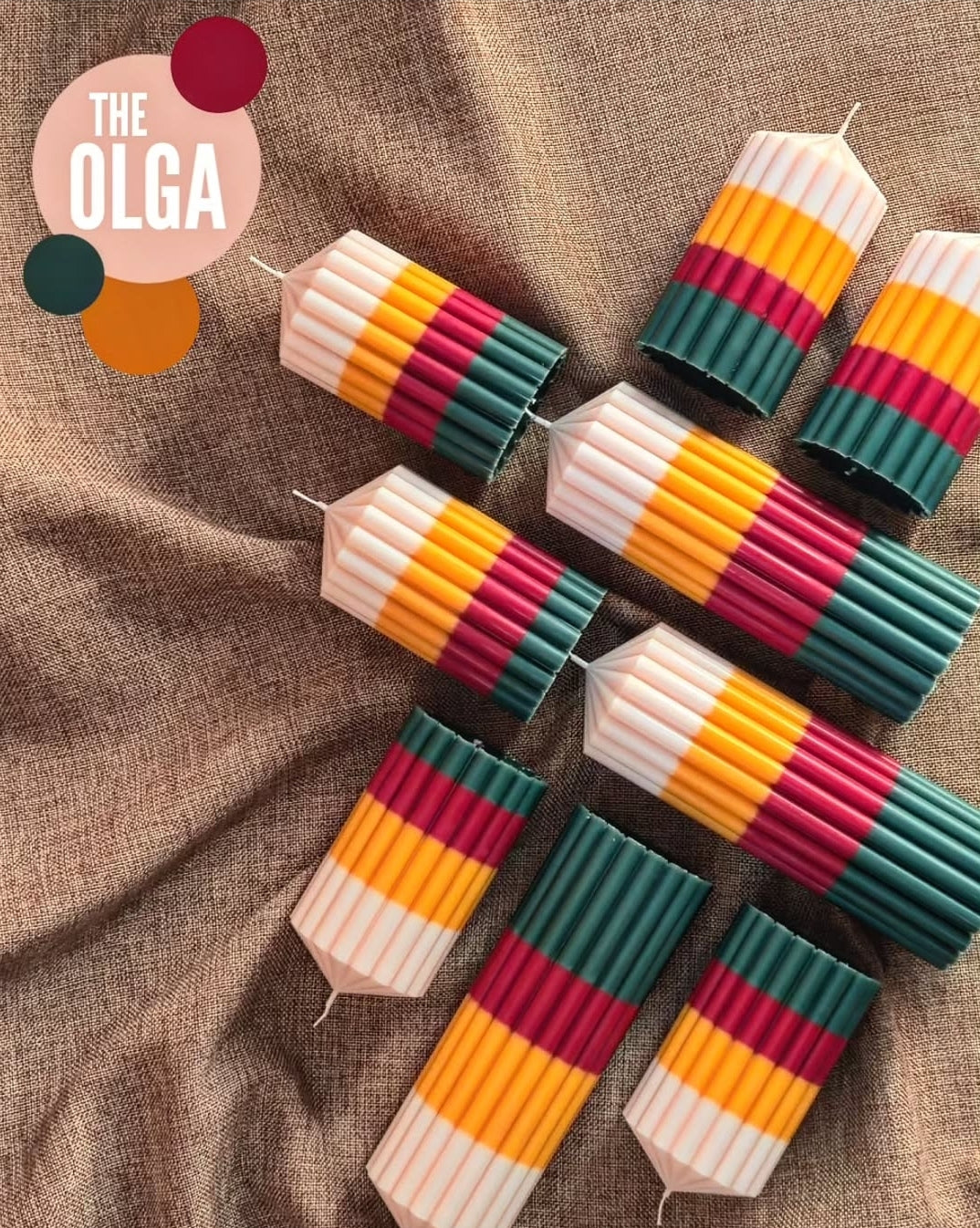 Pillar Candle - OLGA