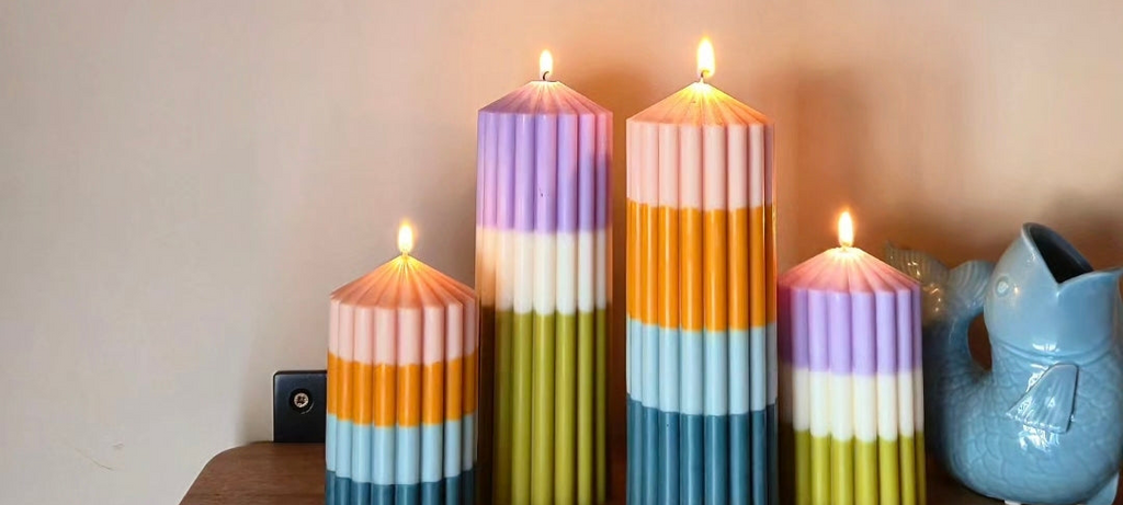 Pillar Candle - OLIVE