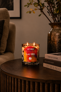 Large Scented Candle - Log Fire